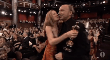 paul haggis hug GIF by The Academy Awards