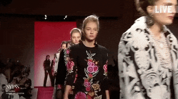 Fashion Show Runway GIF by NYFW: The Shows