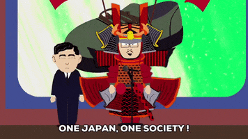 emperor japanese man GIF by South Park 