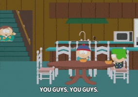 eric cartman chair GIF by South Park 