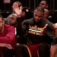 Lebron James Applause GIF by NBA