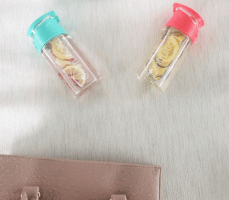 infruition water hydration handbag water bottle GIF