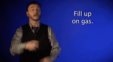 sign language fill up on gas GIF by Sign with Robert
