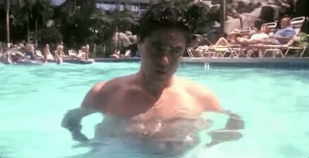 Benicio Del Toro Pool GIF by Hispanic Heritage Month