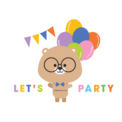 Party Celebrate Sticker by OWNDAYS Singapore