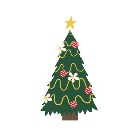 Christmas Tree Sticker by elceibovivero