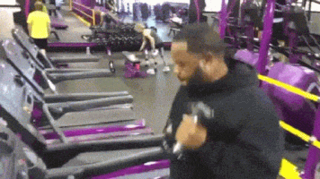 gym treadmill GIF