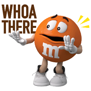 Nervous M&M Sticker by M&M'S Chocolate for iOS & Android | GIPHY