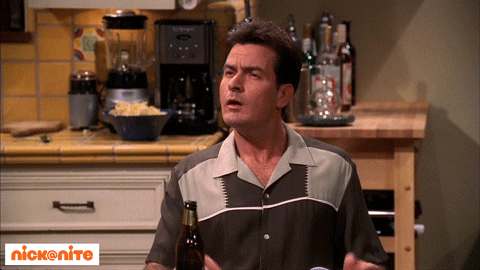 Charlie Sheen Nan GIF by Nick At Nite - Find & Share on GIPHY