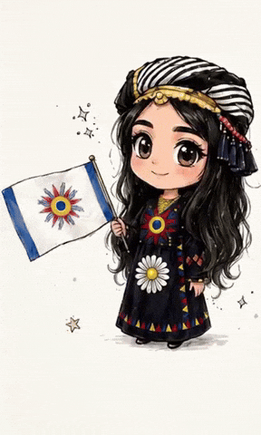 Flag Jesus GIF by chaldeanmediahistory