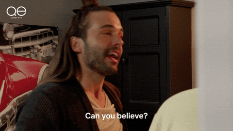 can you believe fab 5 GIF by Queer Eye