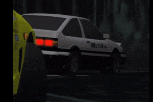Initial D Gutter Run GIF