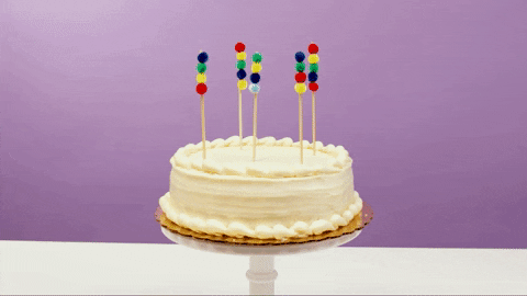 Happy Birthday Cakes GIF by evite - Find & Share on GIPHY