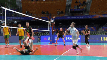 Never Give Up Wow GIF by Volleyball World