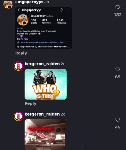 Who Is This Comment GIF