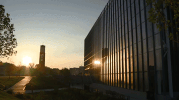 morning sunrise GIF by Grand Valley State University