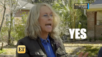 Jamie Lee Curtis Halloween GIF