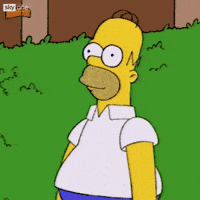 Homer-back-into-bushes GIFs - Get the best GIF on GIPHY