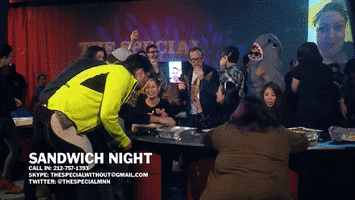sandwich night GIF by The Special Without Brett Davis