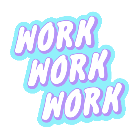 Work School Sticker by Moli Fernyx