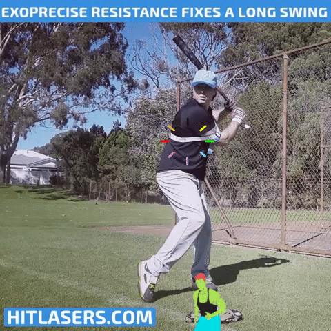 hitting home run GIF by Laser Power Swing Trainer