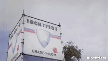 party logo GIF by LochtFest