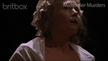 Scared Bbc GIF by britbox