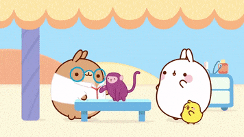 GIF by Molang.Official