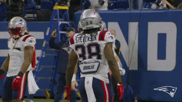 High Five Football GIF by New England Patriots