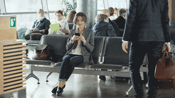 Wait Flight GIF by airBaltic