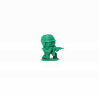 Gillkins Toy Soliders Holding the Pose