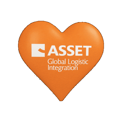 Heart Logistics Sticker by Asset