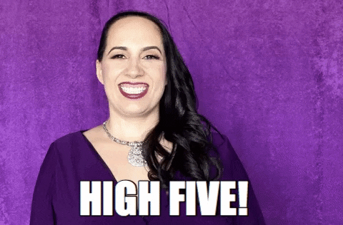 High Five Youareawesome Sticker - High Five Youareawesome Awesome -  Discover & Share GIFs