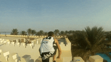 Fail Parkour animated GIF