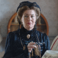 Confused Anna Chancellor GIF by PBS