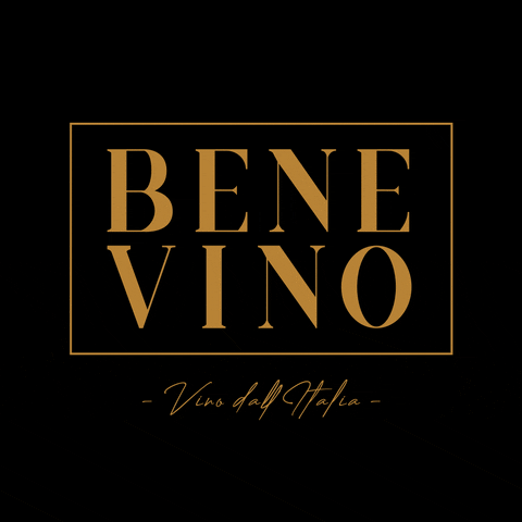 Benevino white red wine gold GIF