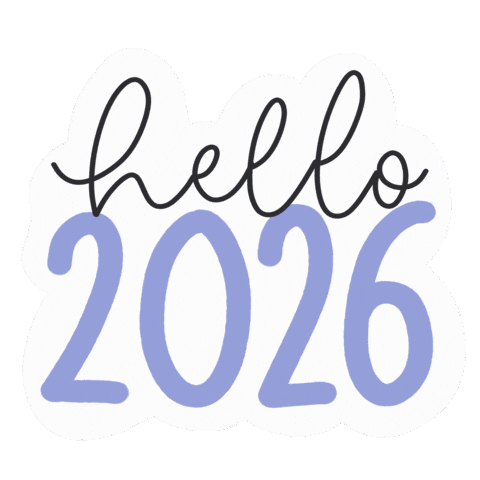 New Year Christmas Sticker