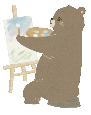 Bear Sticker