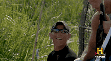 word fist bump GIF by Swamp People