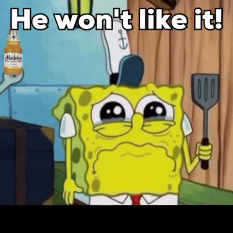 Spongebob Crying GIF