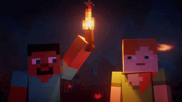 Lets Go Yes GIF by Minecraft
