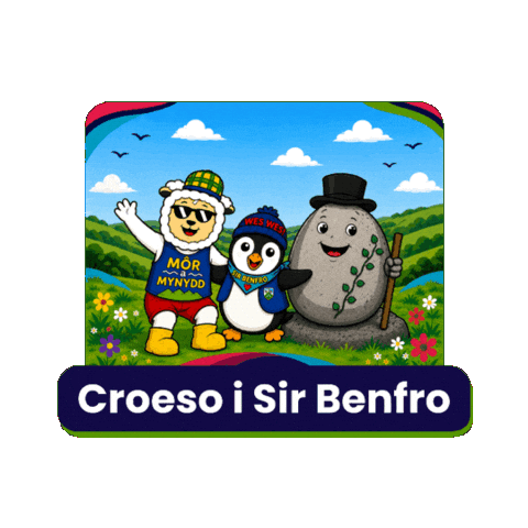 Eisteddfod Sticker by Pembrokeshire County Council