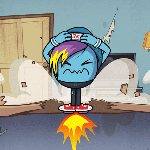 Make It Stop Next Level GIF by bad egg co