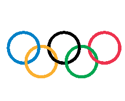 Winter Olympic Sticker