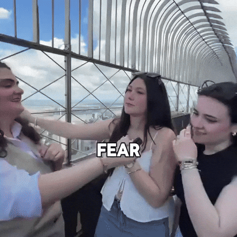 Scared Comedy GIF by Empire State Building