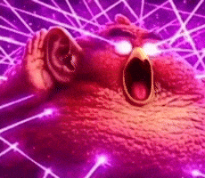 Angry Birds Ear GIF