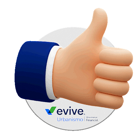 Thumbs Ok Sticker by Financial Imobiliária