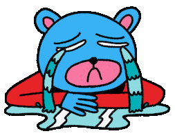 Sad Cry Sticker by aryamularama
