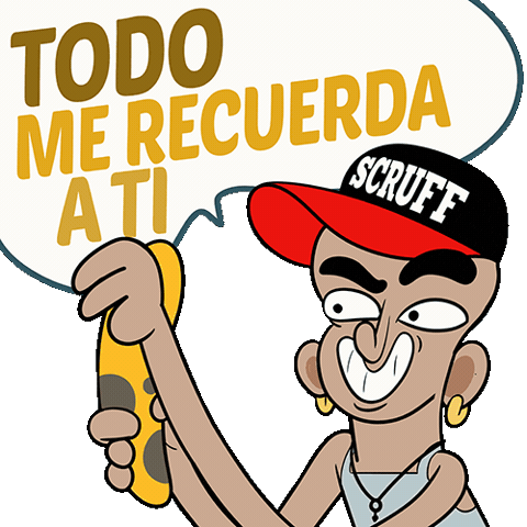 Banana Sticker by SCRUFF