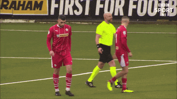 Wave Salute GIF by Cliftonville Football Club